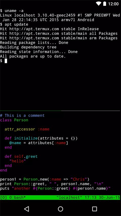 Termux(终端仿真器) v0.119.0-beta.3 安卓版