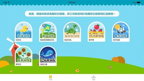 视琦视觉训练系统