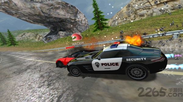 跑车和警察 跑车和警察