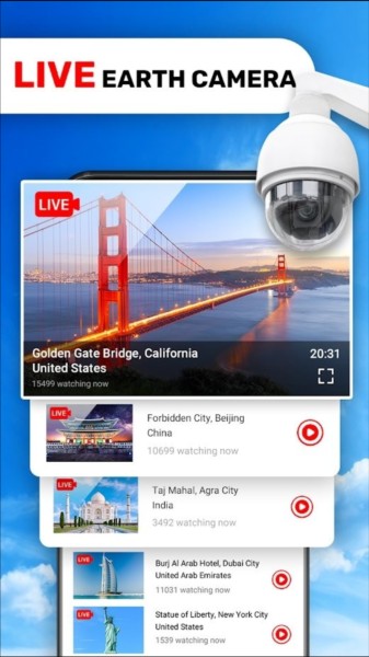 实时地球地图 卫星视图