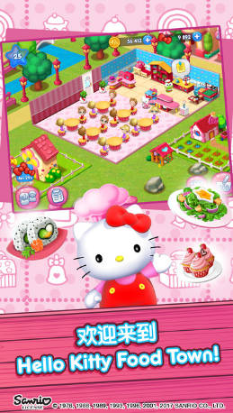 HelloKitty美食小镇