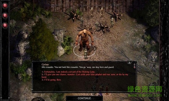 博德之门围攻龙刃堡中文手机版(Baldurs Gate)