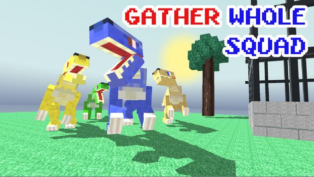 Blocky Dino Park: Raptor Attack
