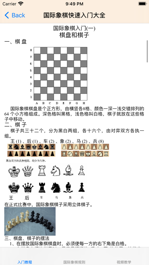 国际象棋入门 国际象棋入门