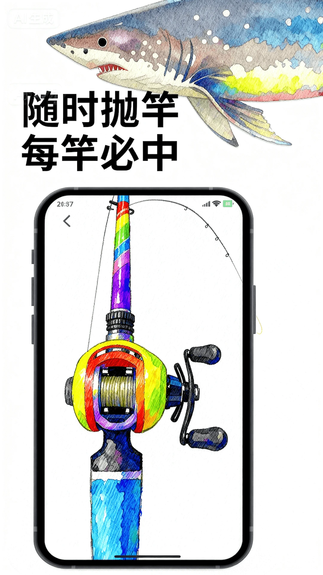 空气钓鱼