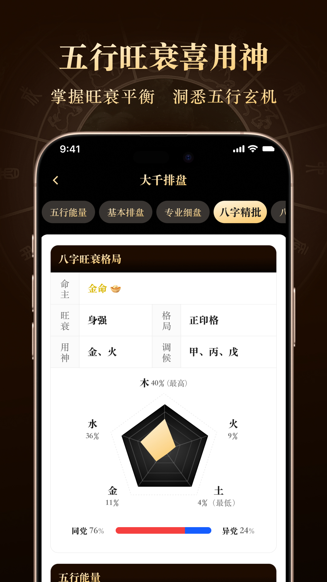 借问八字排盘