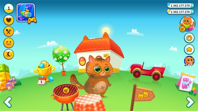 我的虚拟宠物猫bubbu内购版