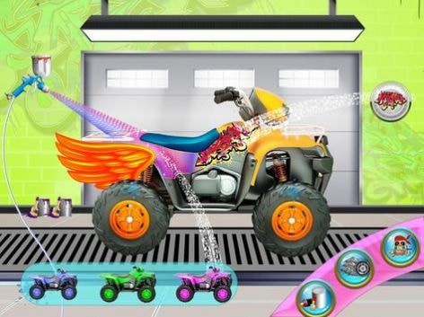 建造四轮摩托 建造四轮摩托