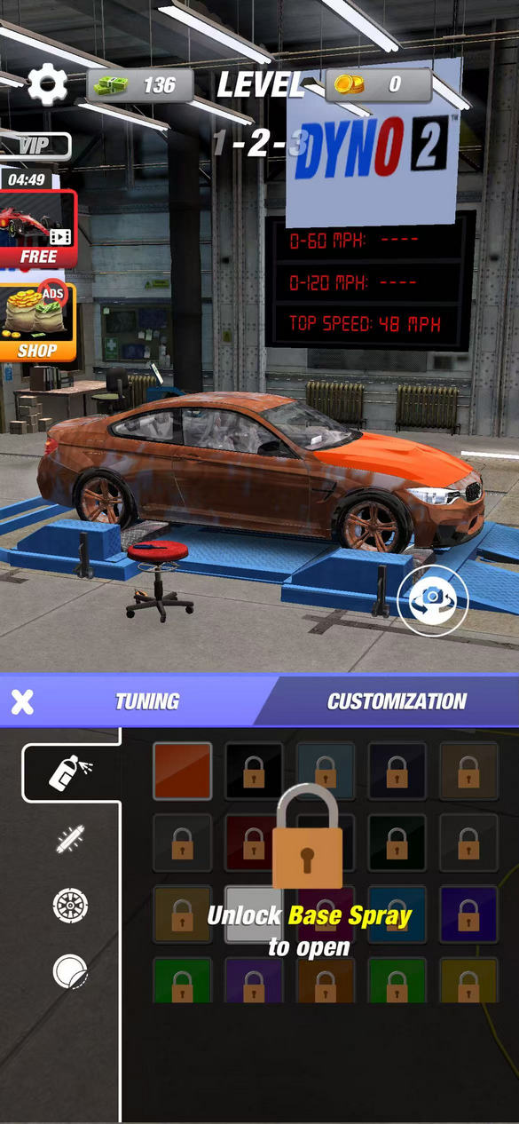 动力2竞速最新版(Dyno 2 Race - Car Tuning) 1.8.2安卓版