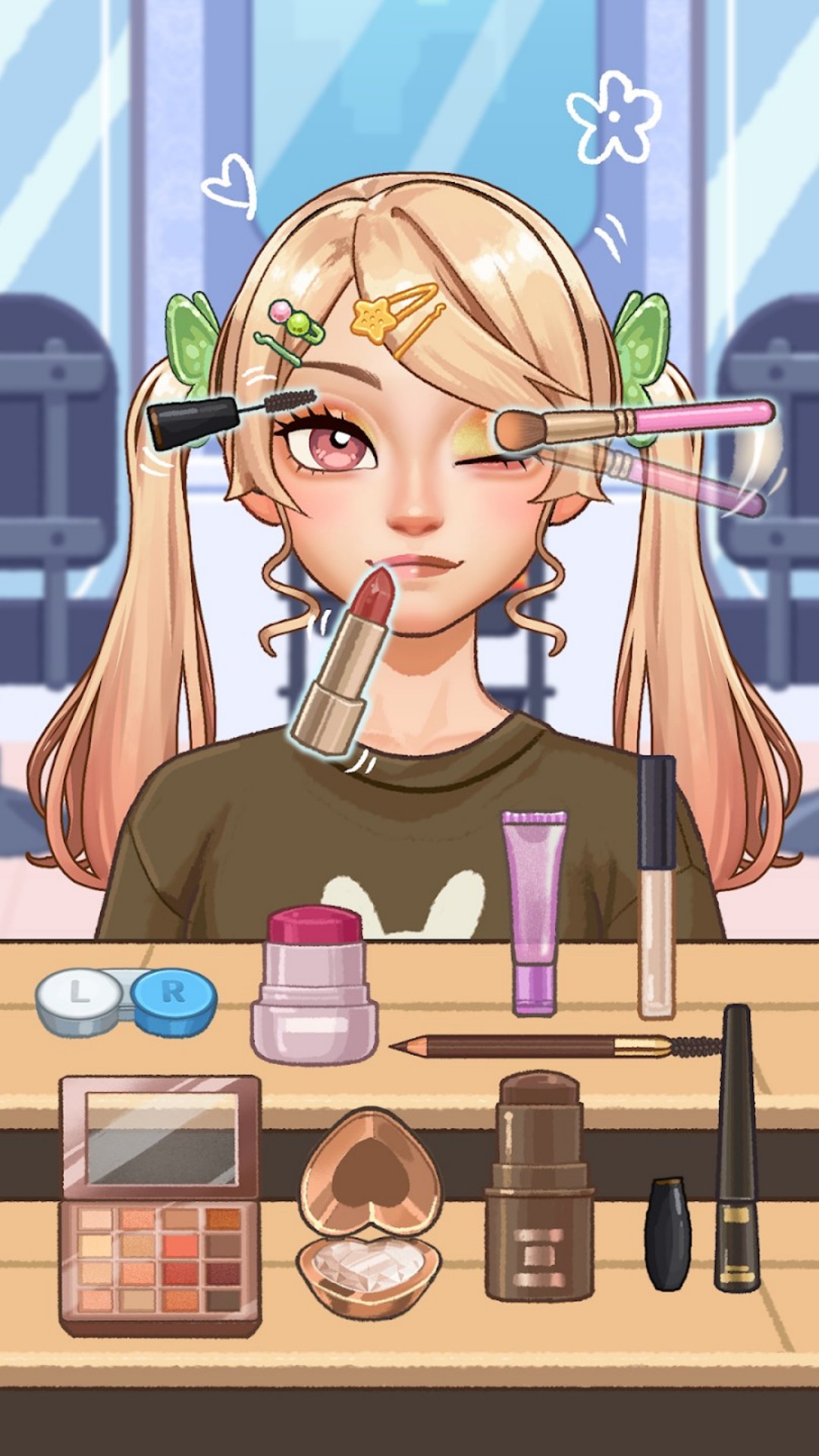 甜心女孩造型
