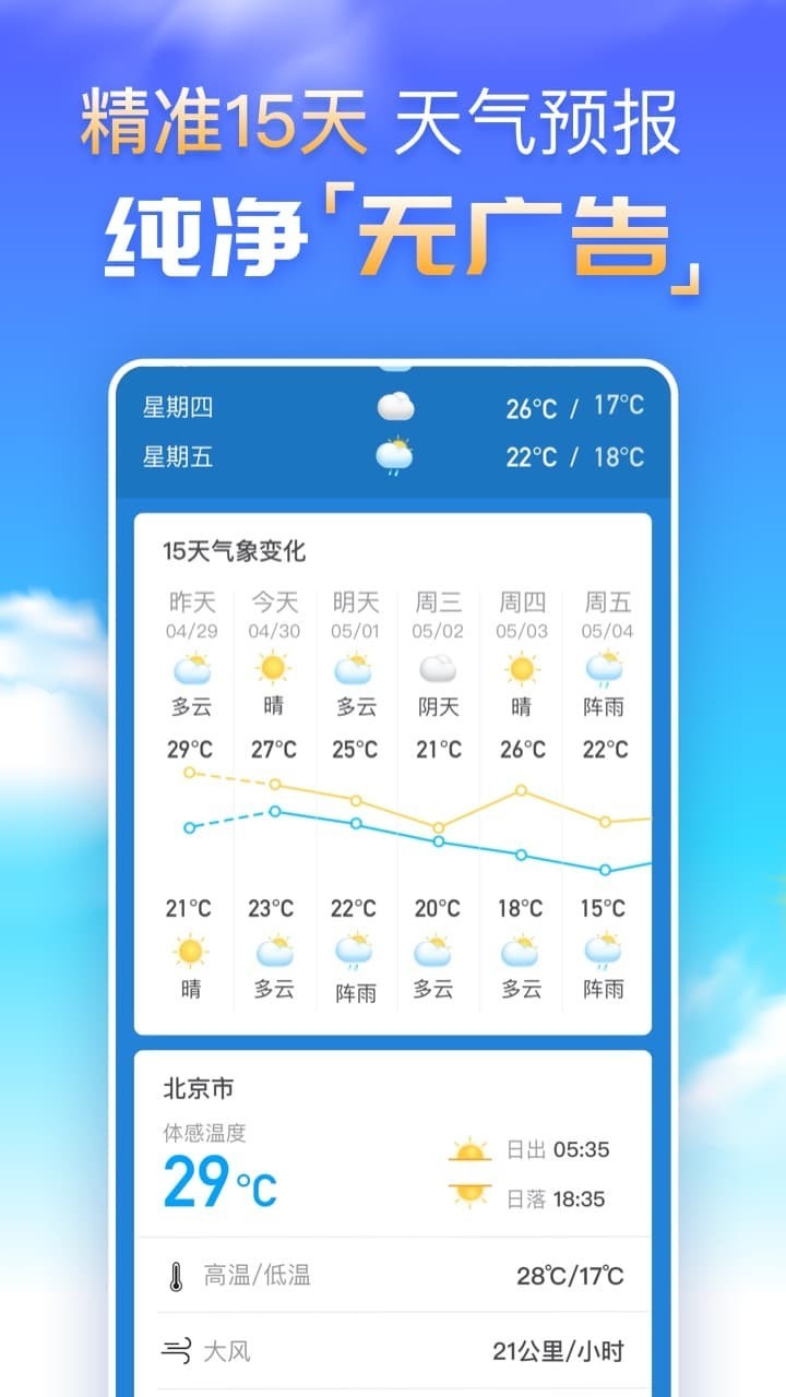 更云天气预报