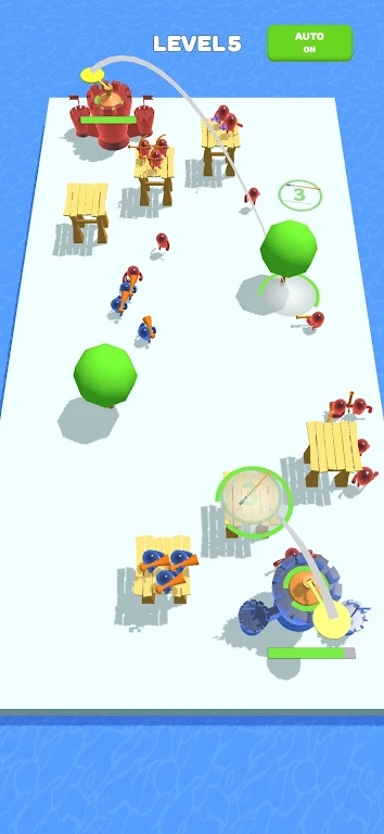 Slingshot Army 3D: Castle Defense